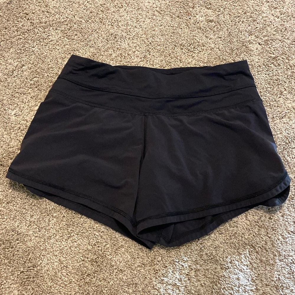 Black lululemon shorts